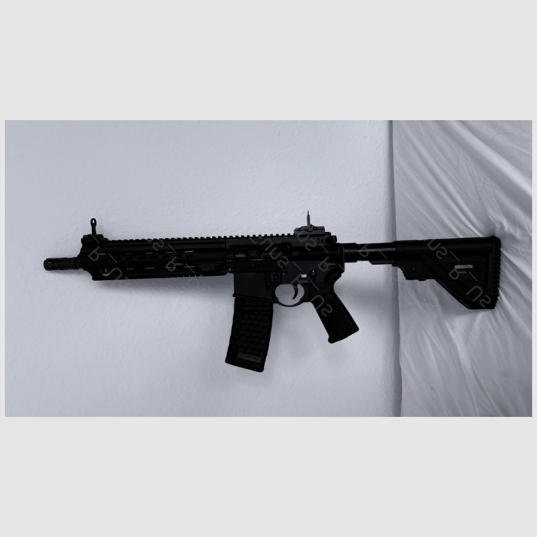 Heckler & Koch HK MR223 11 Zoll Schwarz Sammlerstück Deutscher Beschuss Ulm BI Datecode