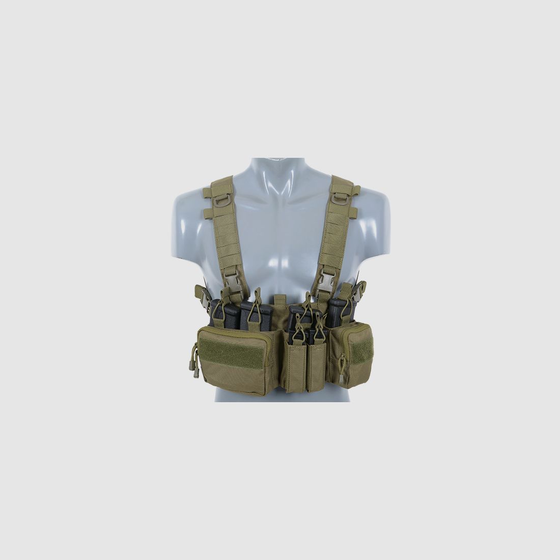 Buckle Up Recce/Sniper Chest Rig - Olive [8FIELDS]