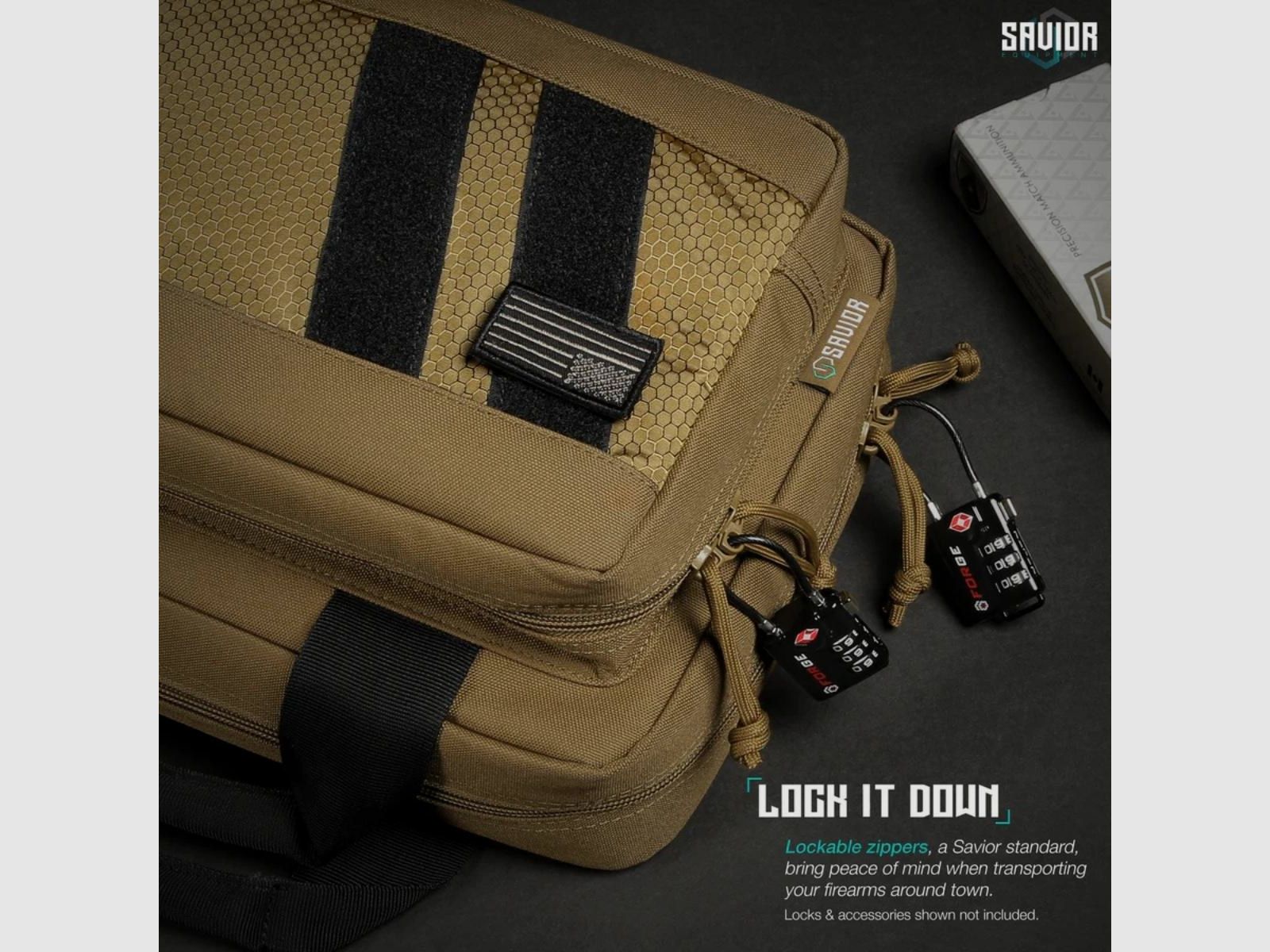 Savior – Bolsa para pistola Specialist – Tan – HC-DGSPORT-WS-TN, imagen 6 de 6