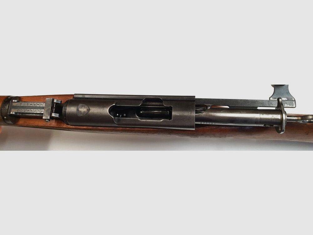 Waffenfabrik Bern Repetierbüchse Waffenfabrik Bern Schweizer K31 Kaliber 7,5x55swiss komplett nummerngleich