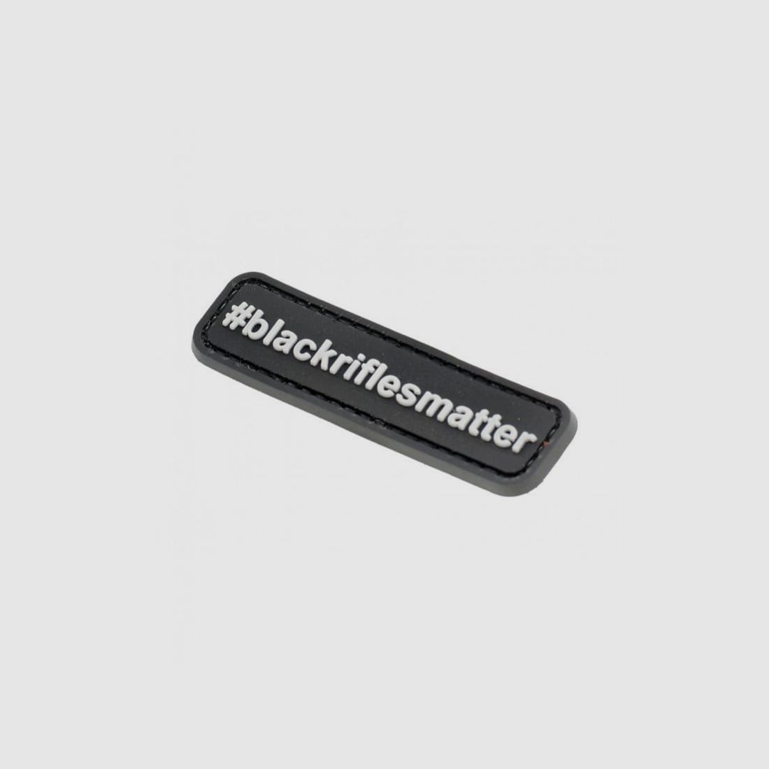 LA PATCHERIA PATCH "BLACK RFILE MATTER" 7X2 CM