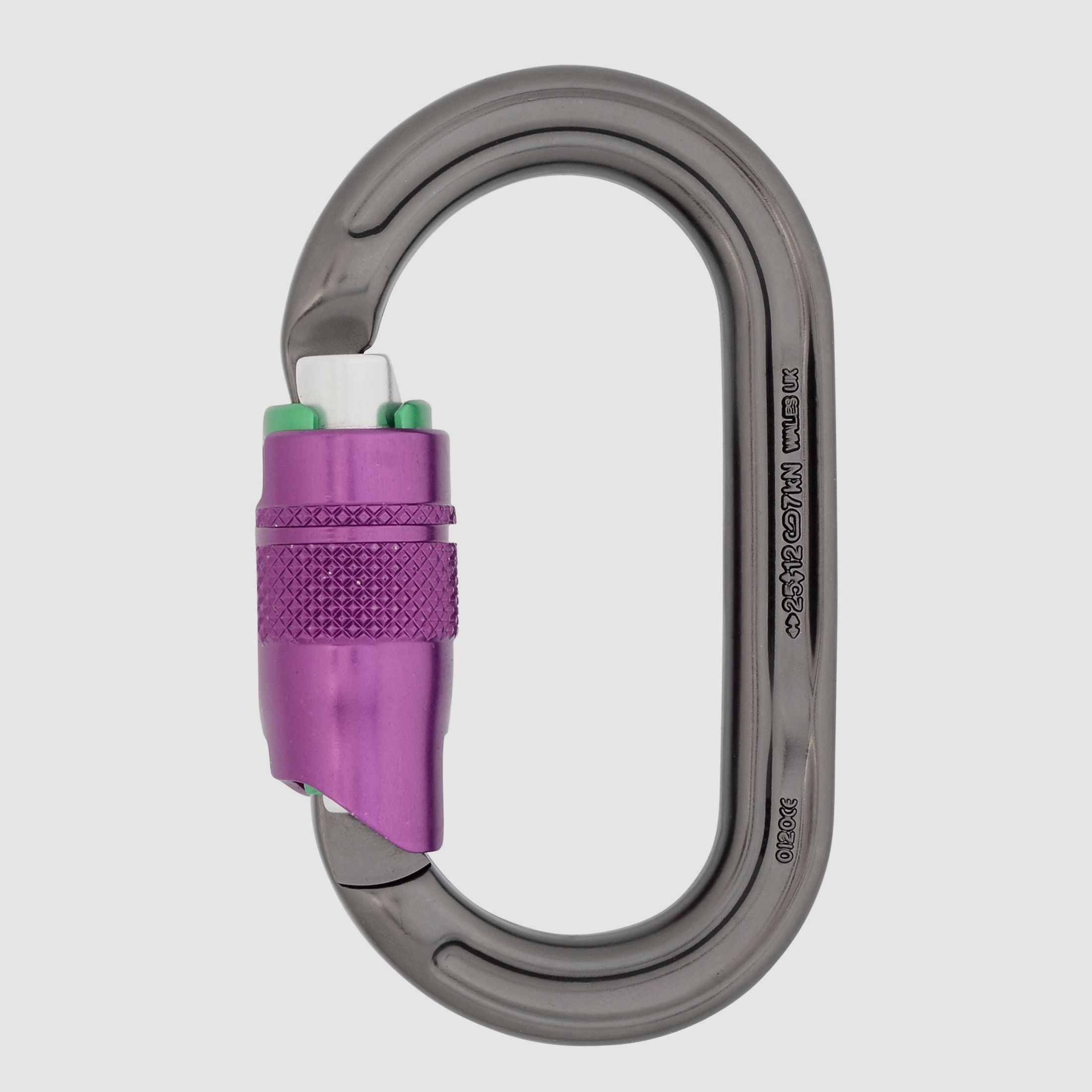 Carabiner Ultra O Durolock, Alu - EN 362/EN 12275