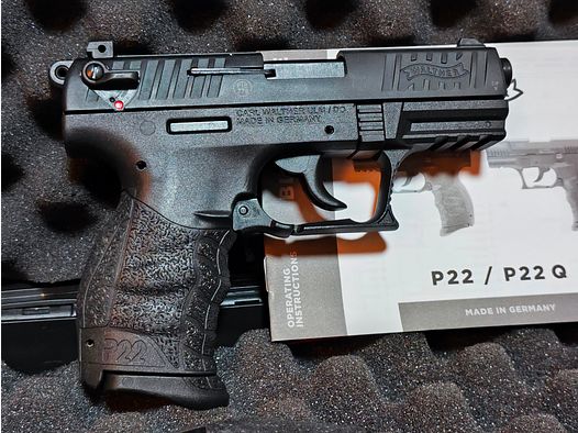Umarex Walther P22Q + blank ammunition