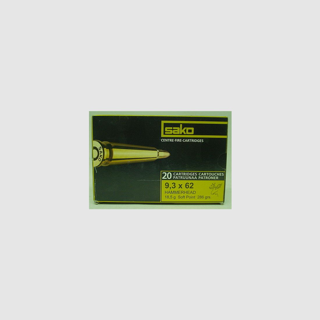 Sako 9,3x62 Hammerhead SP - 18,5g/286gr (a20) #266D#