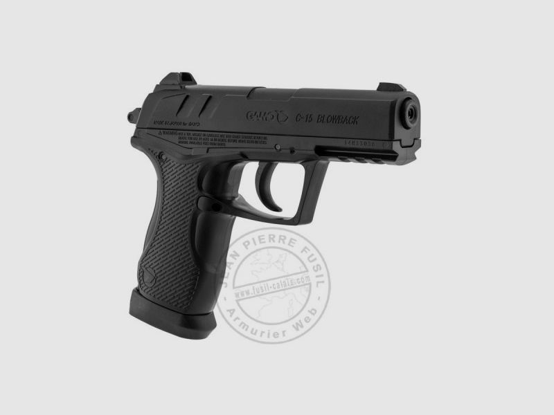 Pistolet à plomb CO2 4.5 mm GAMO C15 Blowback (3,10 joules), image 2 sur 8