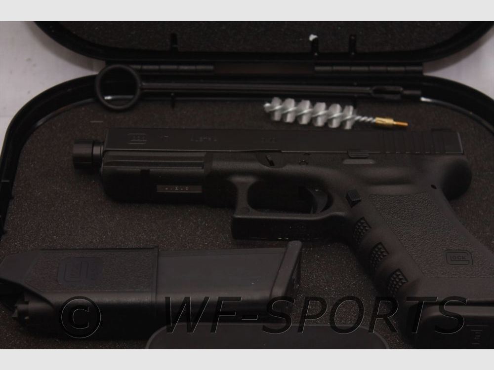 GLOCK Glock 17 Gen3, model dla służb, z oryginalną lufą Glock, M13,5x1 lewy