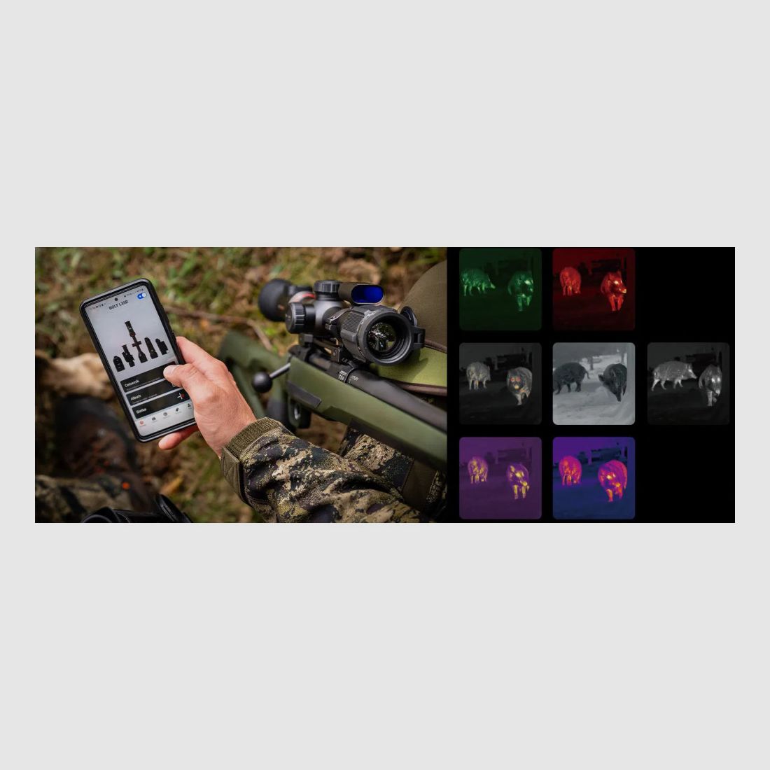 Wärmebildzielfernrohr Nocpix BOLT BL35R, Bild 7 von 10