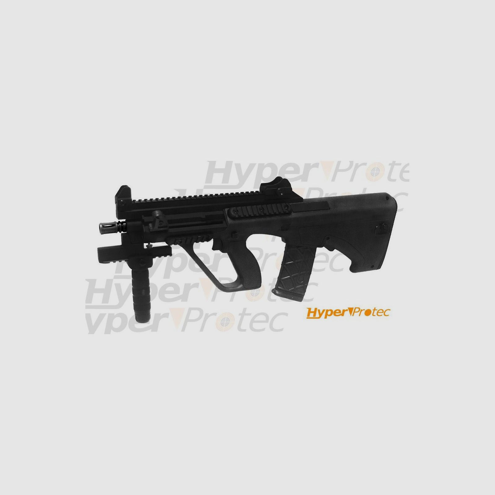 Replik AEG Steyr AUG A3 XS Commando Schwarz, Bild 3 von 4
