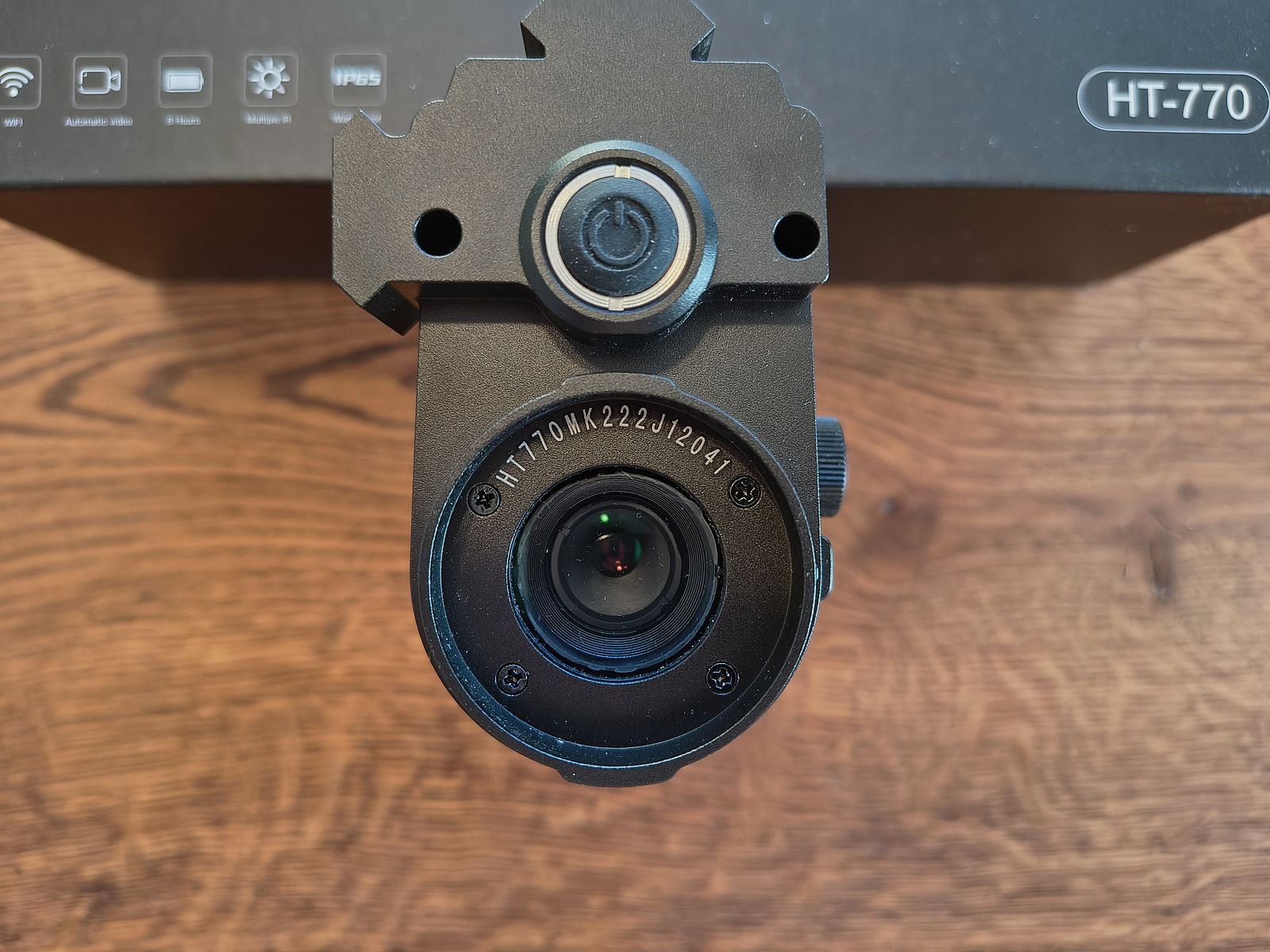 Sytong HT-770 (y compris adaptateur universel) + 850 nm projecteur infrarouge (y compris montage)