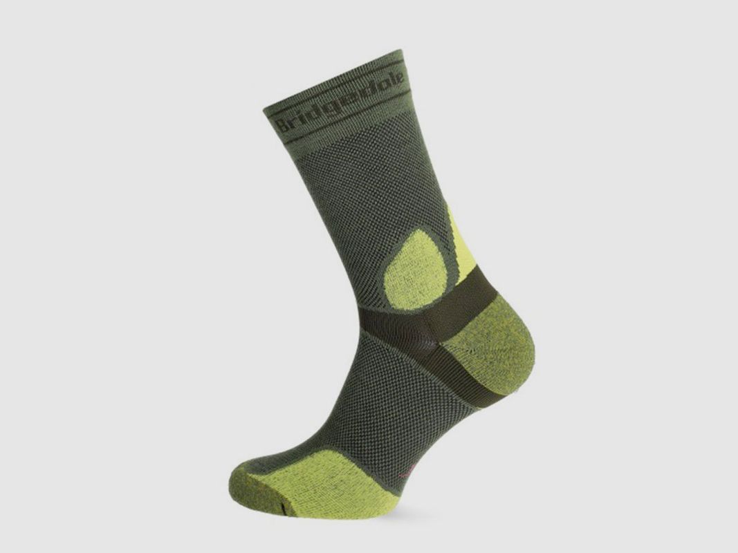 Bridgedale Summer Weight T2 COOL SPORT Men's Cycling Socks green / Lime, image 4 of 5
