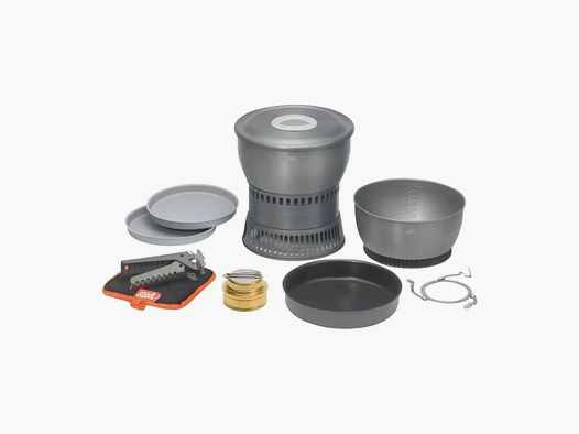 Ensemble de cuisson Esbit à alcool en aluminium anodisé dur
