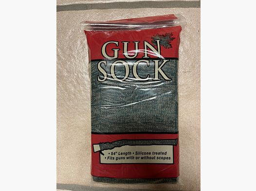 Gun Sock, Gewehrsocke, grün