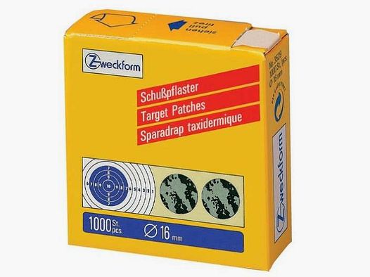 Schusspflaster grau Ø 16mm