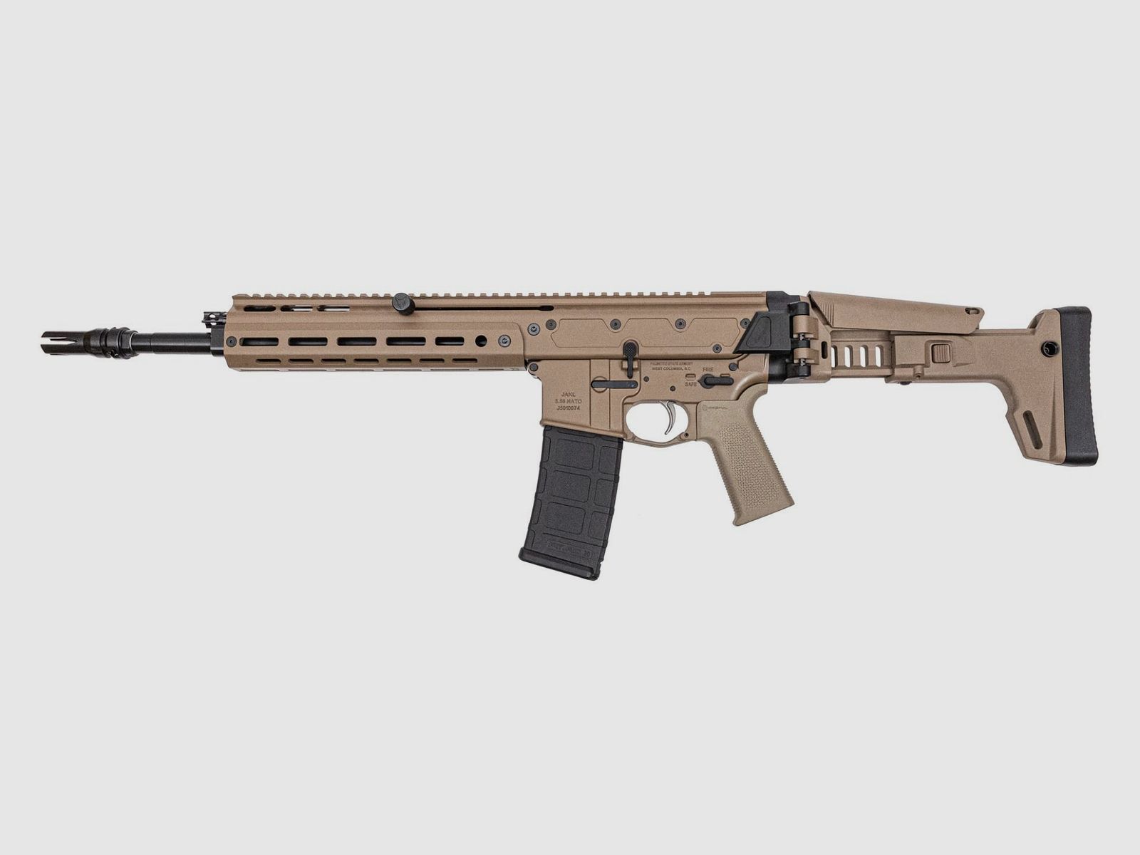 PSA JAKL Nitride MOE SL EPT F5 G2 Schusswaffe, FDE, Bild 4 von 6