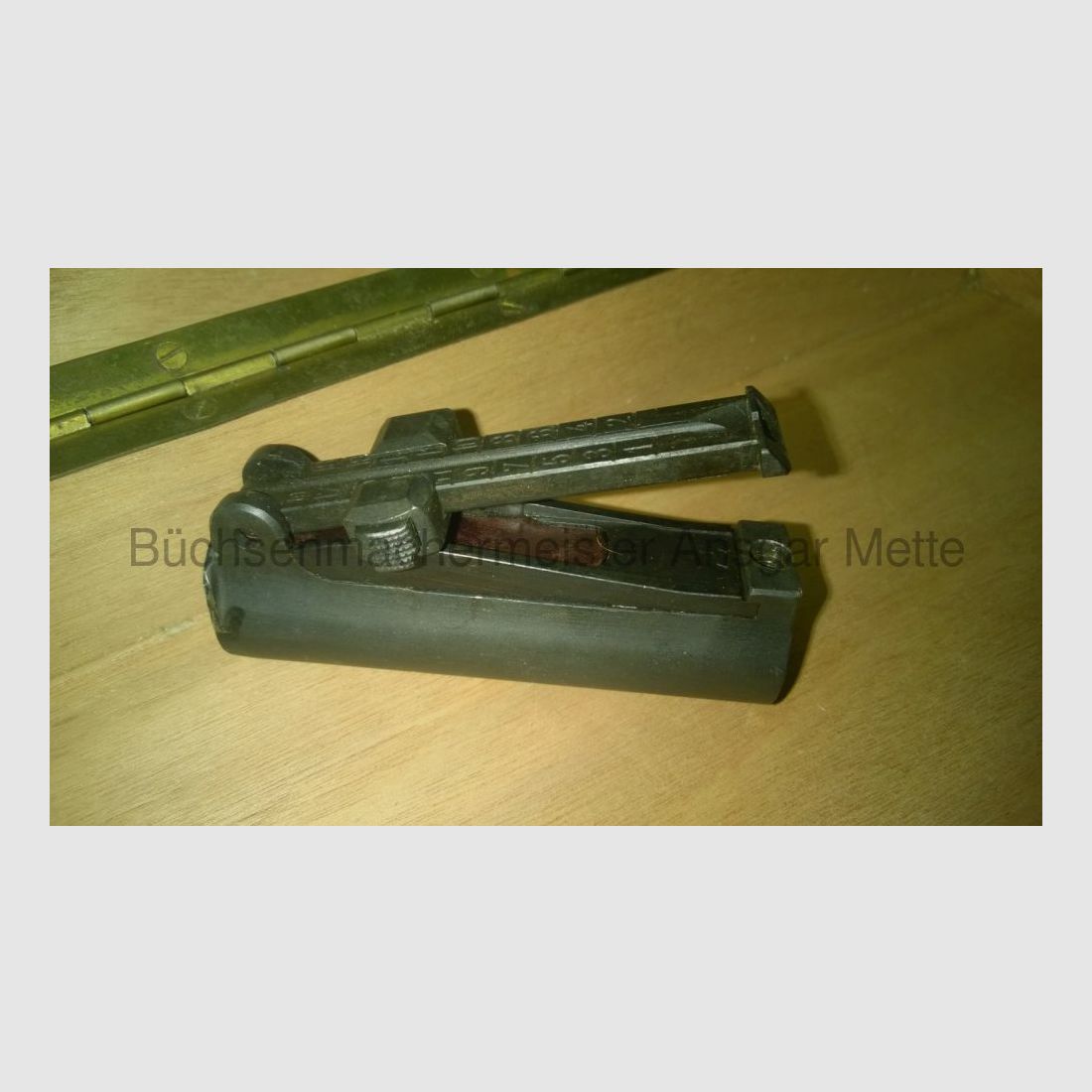 Visée courbe Mauser