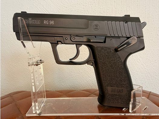 Röhm RG 96 Schreckschuss Pistole brüniert