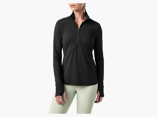 5.11 Tactical 5.11 Tactical Pullover Catalyst 1/2 Zip Frauen - Schwarz / XL
