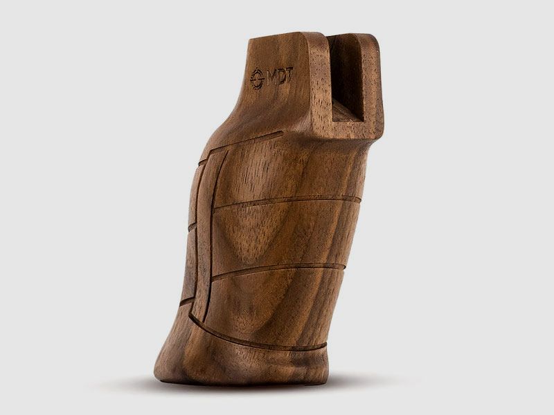 MDT AR15 Pistol Grip made of Wood