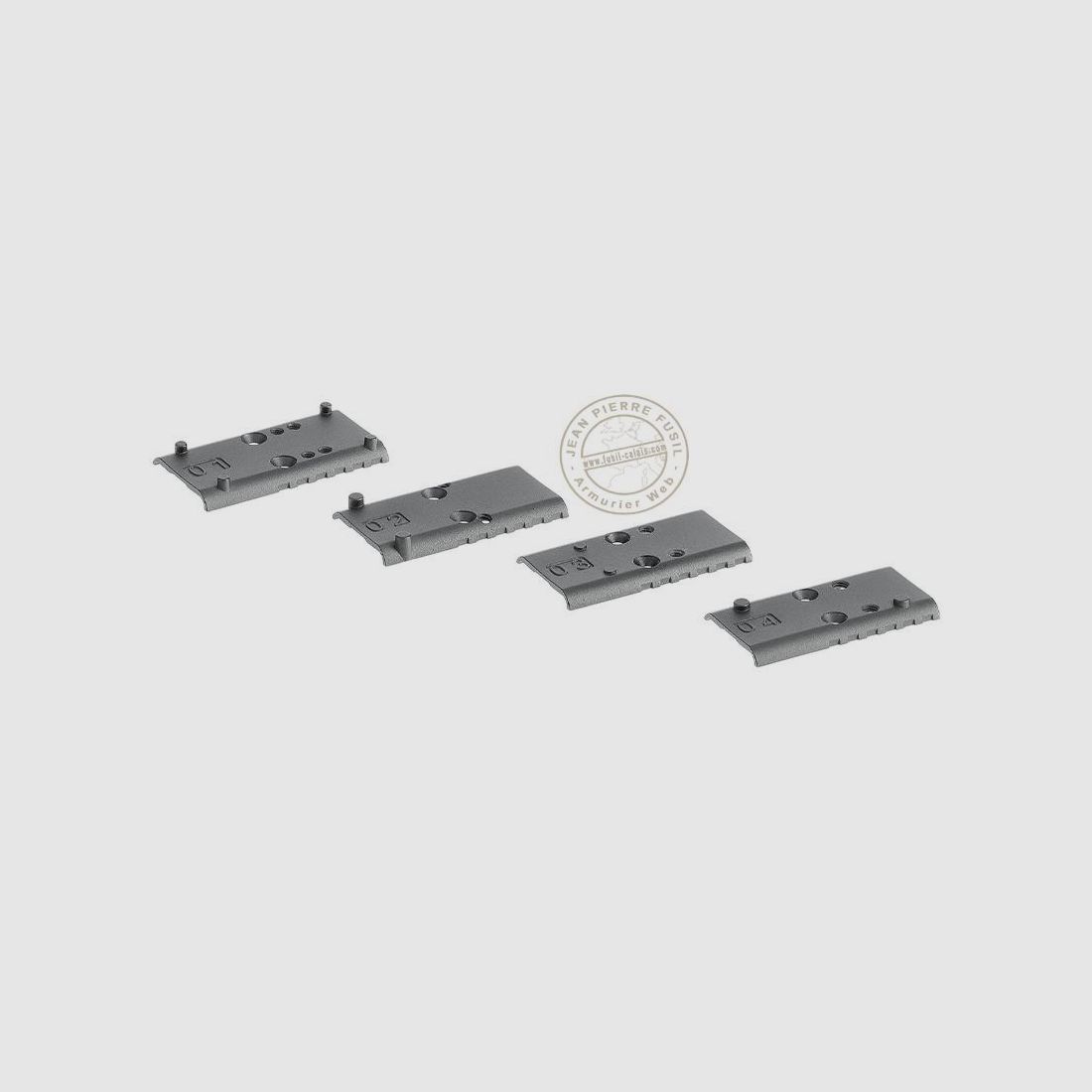 Umarex - Set di 4 piastre di adattamento per GLOCK MOS, immagine 1 di 3