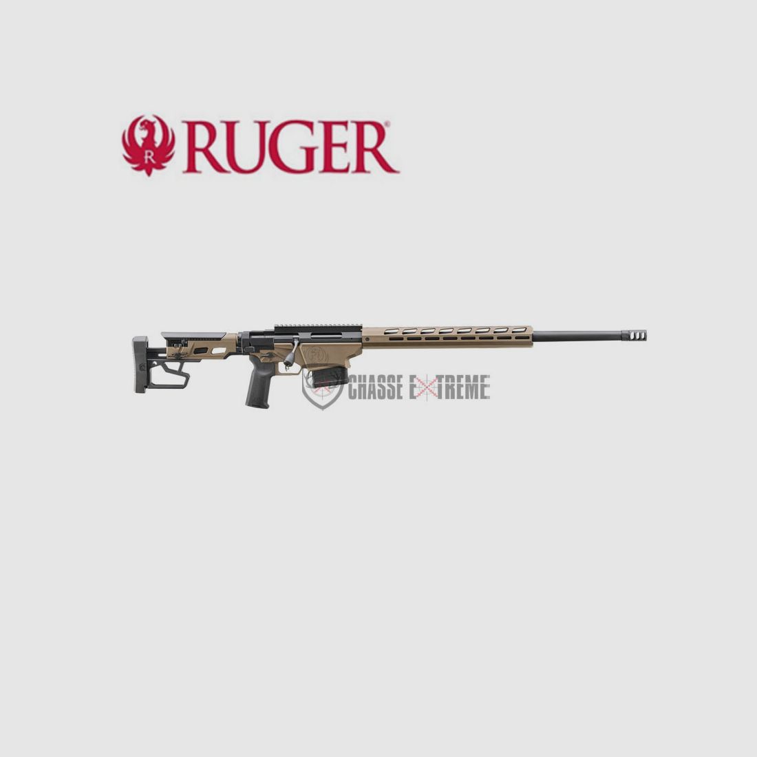 RUGER Precisie Geweer Rpr Fde 5Schots 66cm, afbeelding 1 van 5