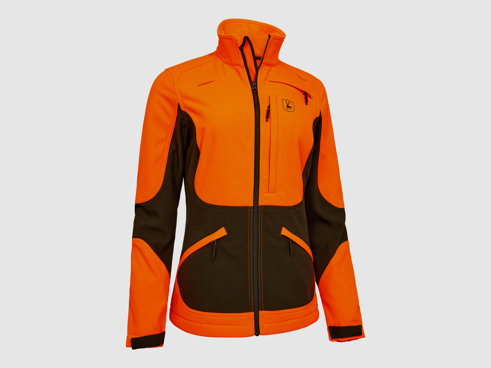 Lady Rogaland Softshell Jacke - Safety Orange – Kleidergröße Damen: 34