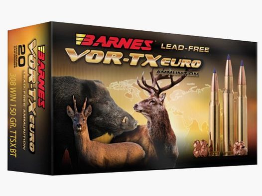 Barnes VOR-TX EURO TTSX BT .308 Win. 9.7g