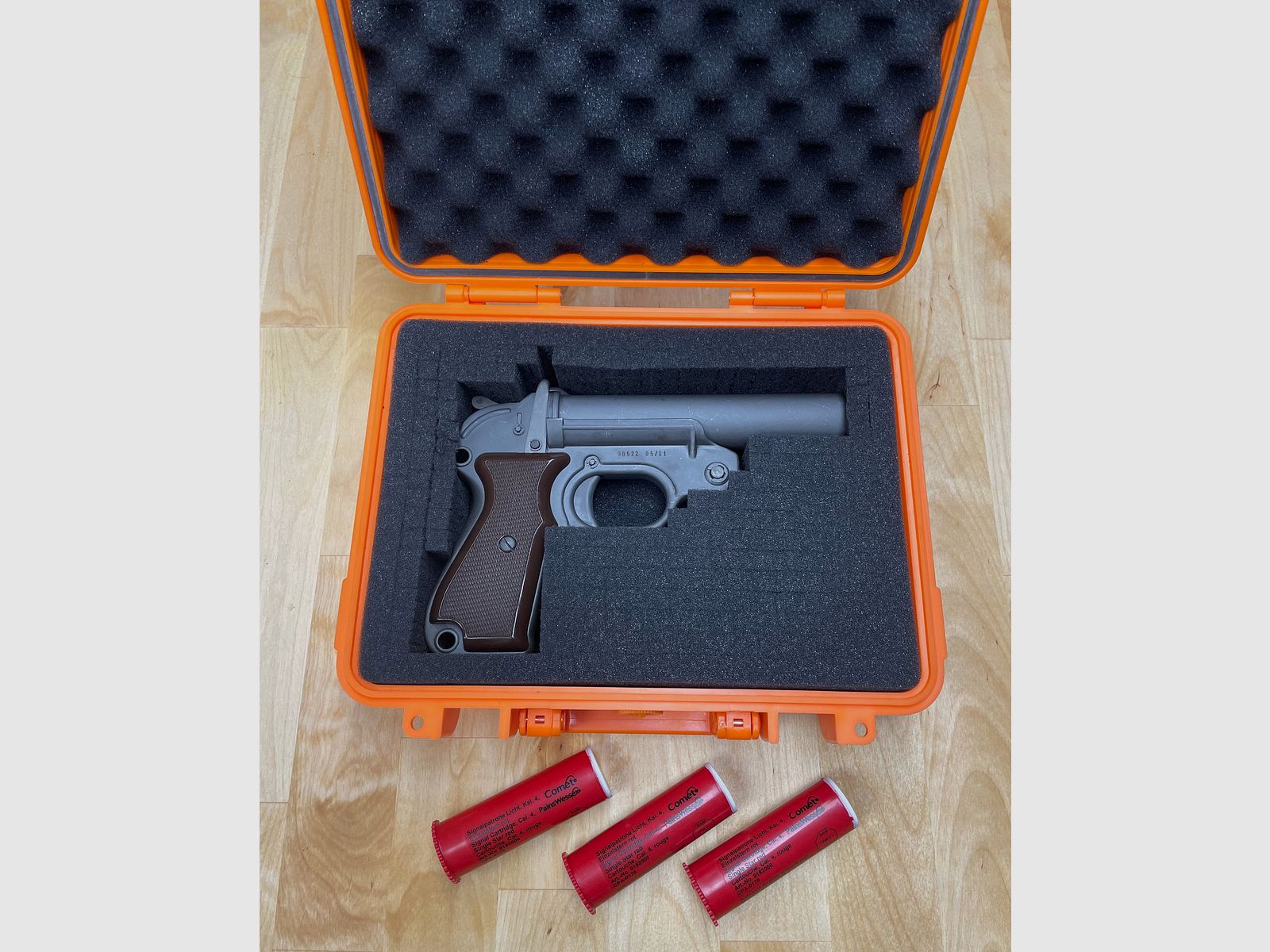 Pistolet de signalisation Diana LP4 Calibre 4 (26,5mm) avec mallette et munitions