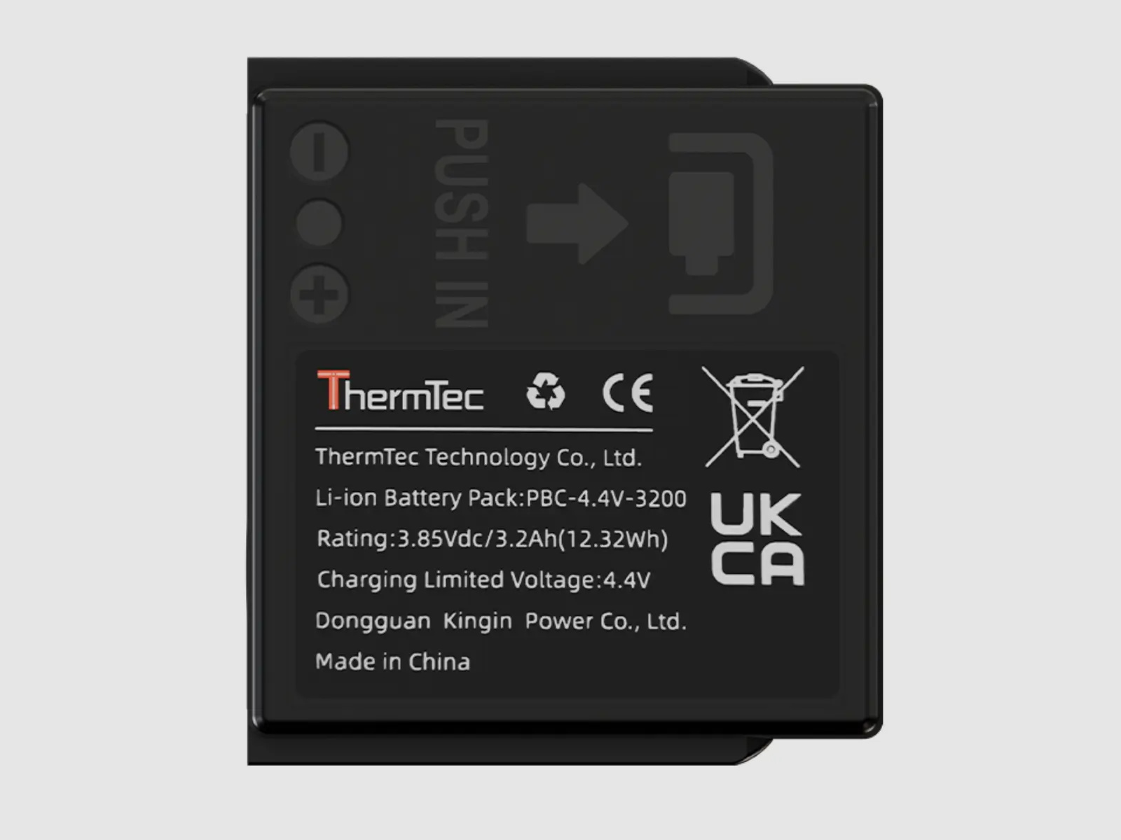ThermTec Vervangende Accu voor Hunt-Pro Serie