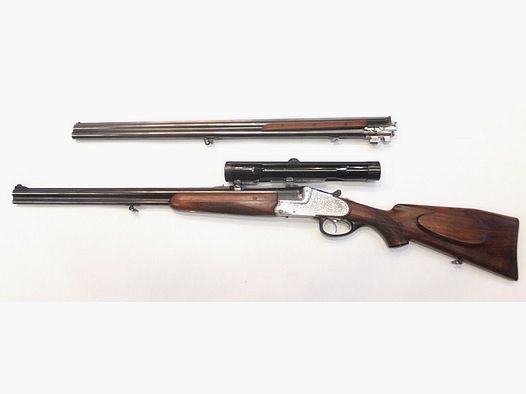 Krieghoff Gebrauchtwaffe Ulm 16/70 6,5x57R Bockbüchsflinte