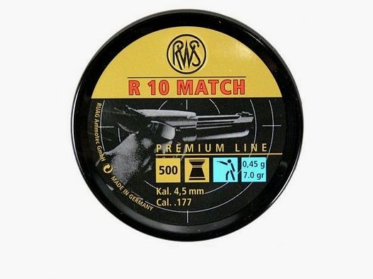 Balines RWS R-10 Match Pistole Kal. 4,5 (.177)