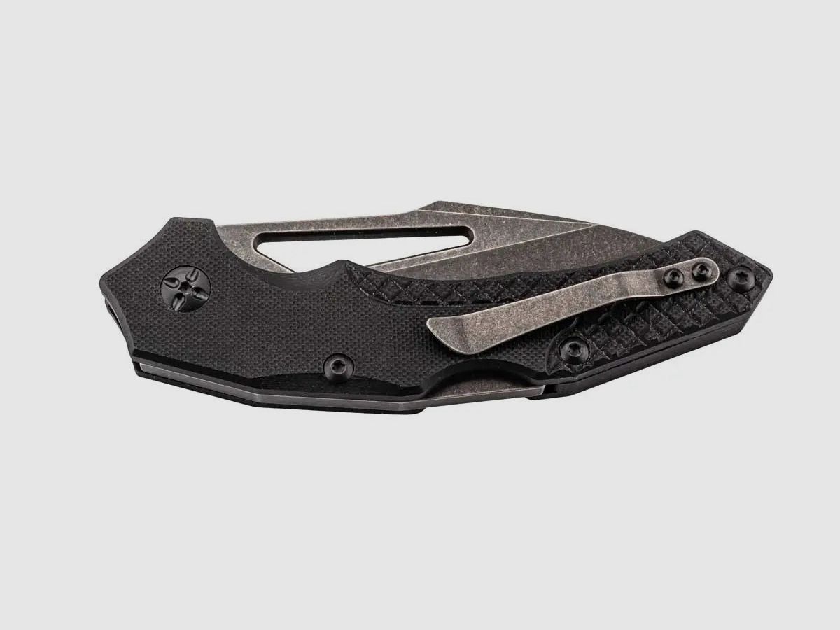 PUMA TEC Einhandmesser Curved, G10 mit Clip