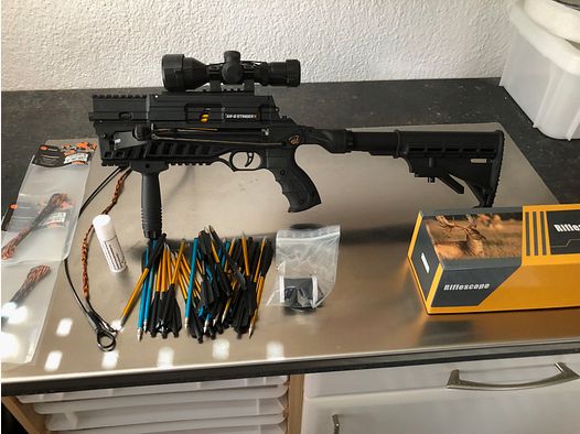 Steambow AR-6 Stinger2  55lbs mit oder ohne Zielfernrohr