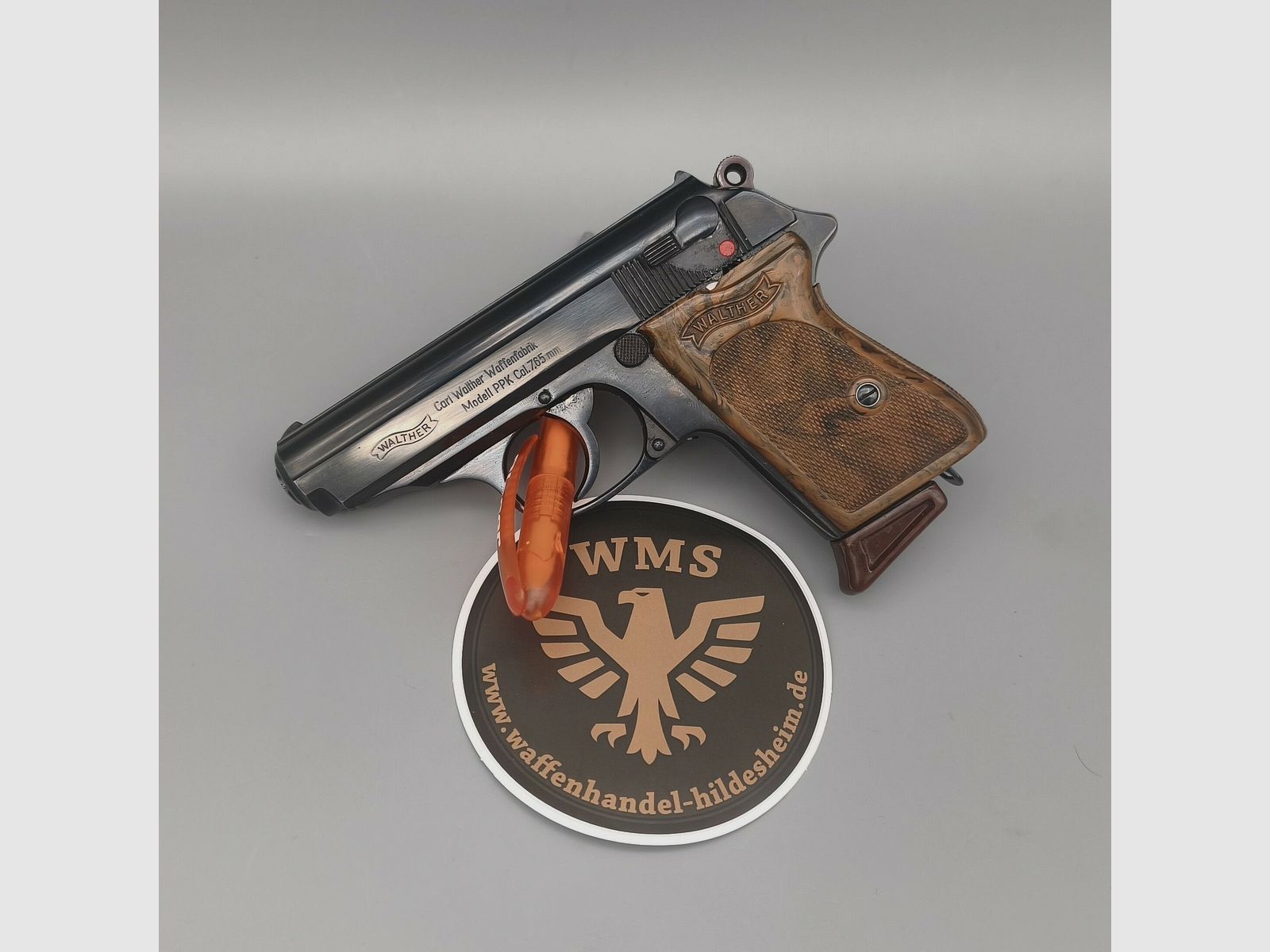 Walther PPk Zella Mehlis 90° Veiligheid 7,65mm Browning