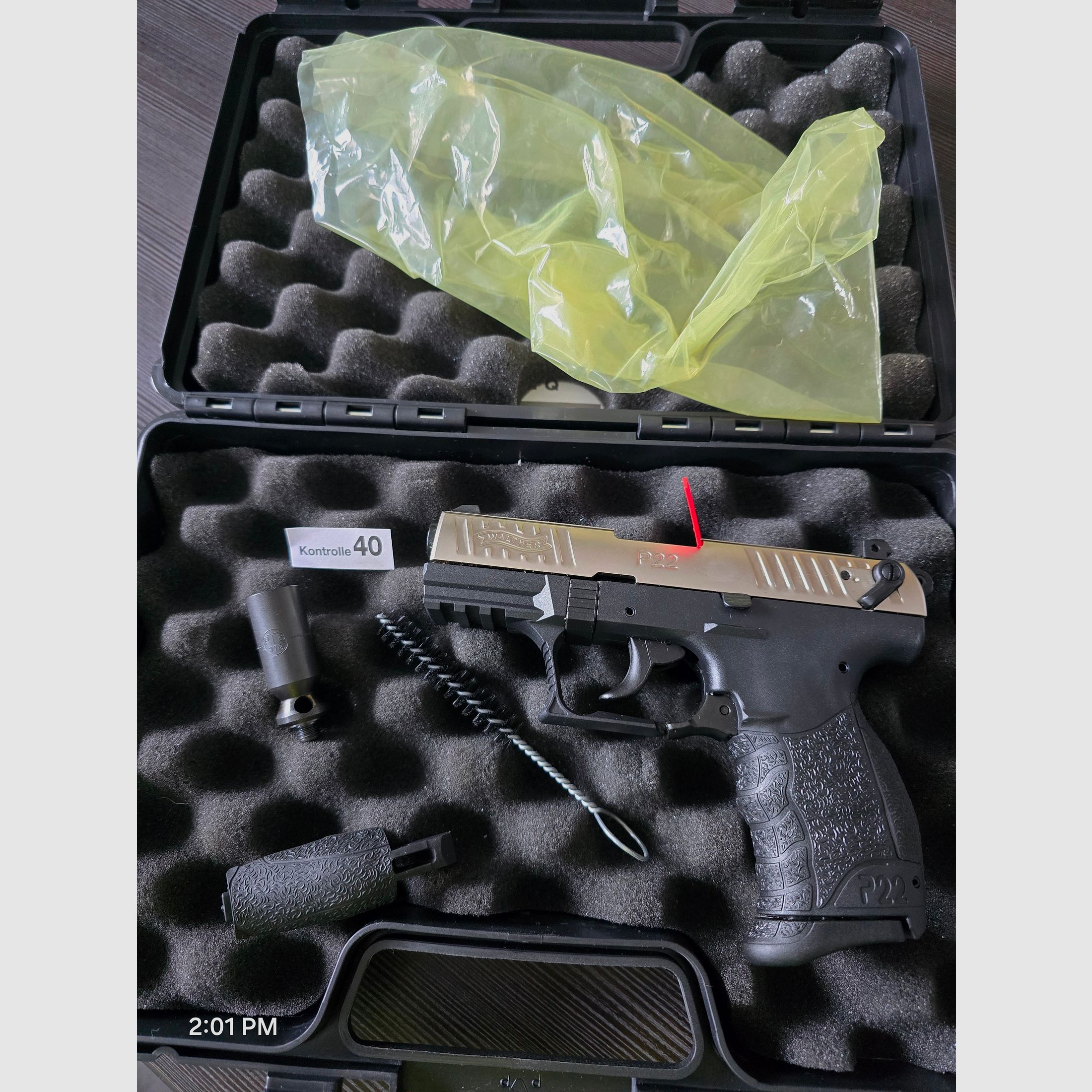 Walther P22Q NKL ungeschossen
