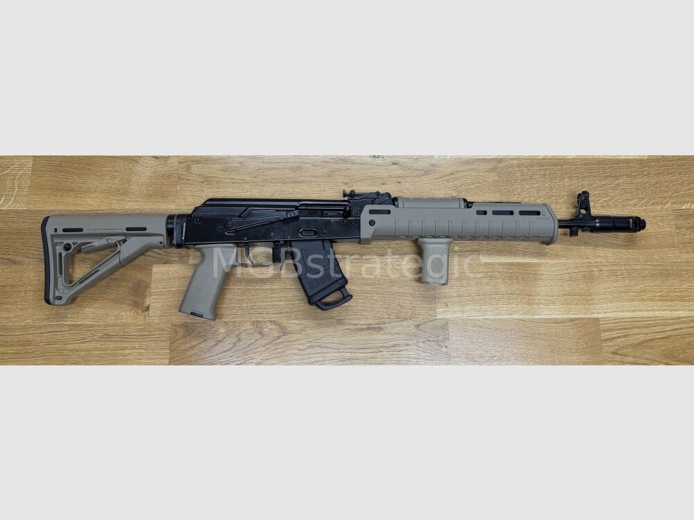 ¡Aprobado para uso deportivo! Kalashnikov USA KR103 7,62x39 sistema AK47 AKM AK74 versión civil AK103 / con culata Magpul CTR ajustable.