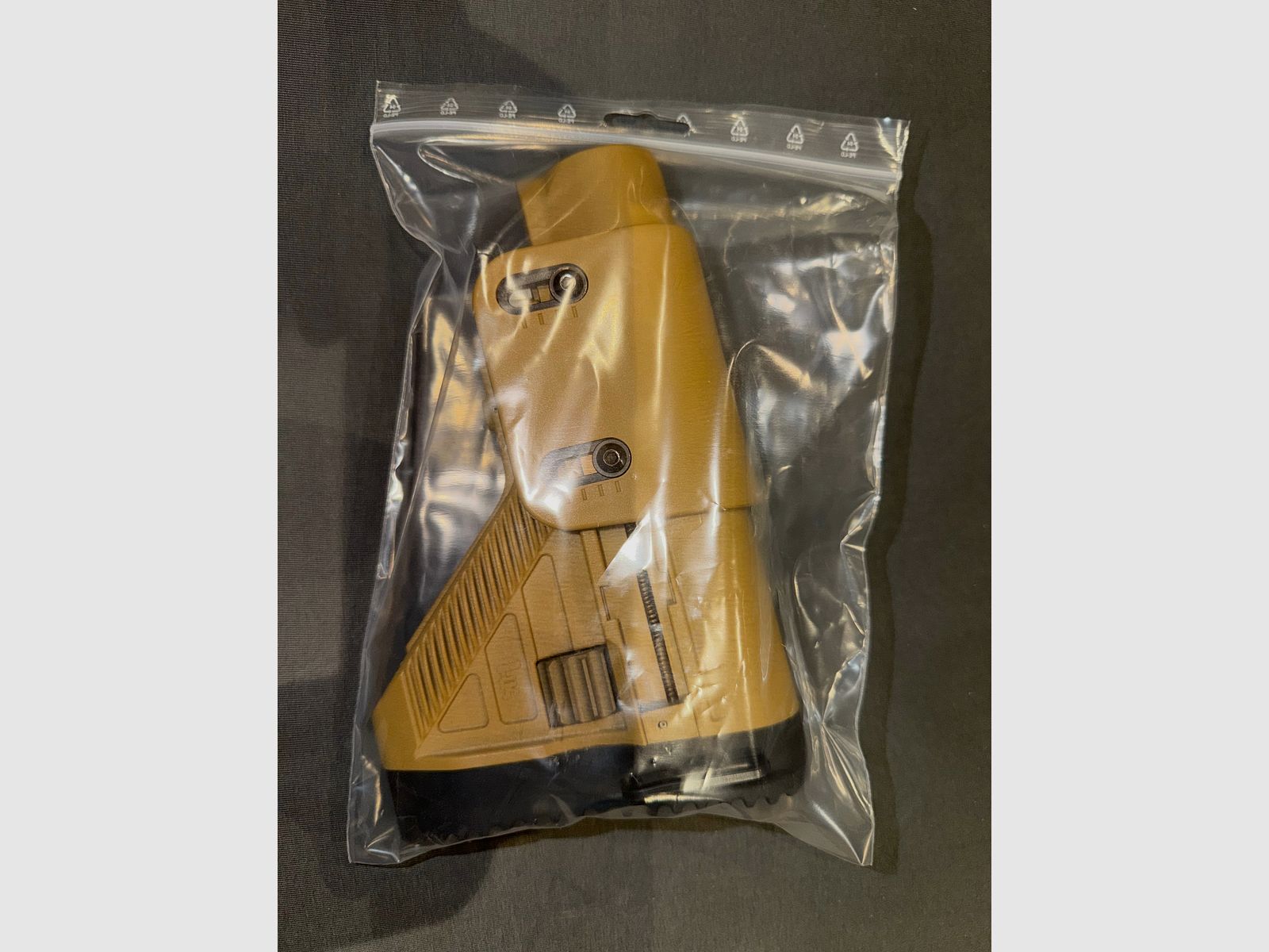Heckler & Koch verstelbare achterstock G28 RAL8000