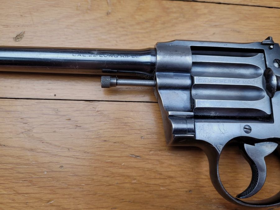 Sehr seltener „Revolver“ Colt Camp Perry – Kaliber 22LR – Baujahr 1931 – 8 Zoll – 2.500 Exemplare! – Top Zustand!, Bild 6 von 24