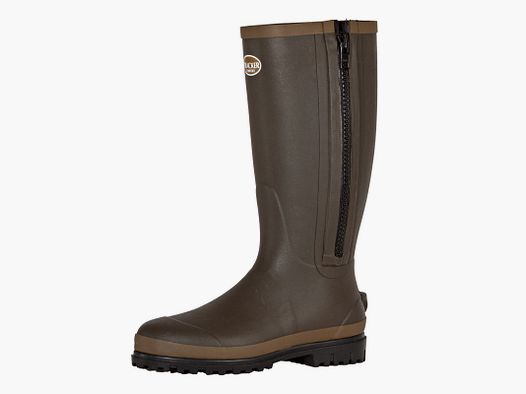 Tracker Neoprenstiefel braun mit Reißverschluss
