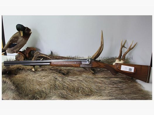 Light and manageable Merkel shotgun 16/70