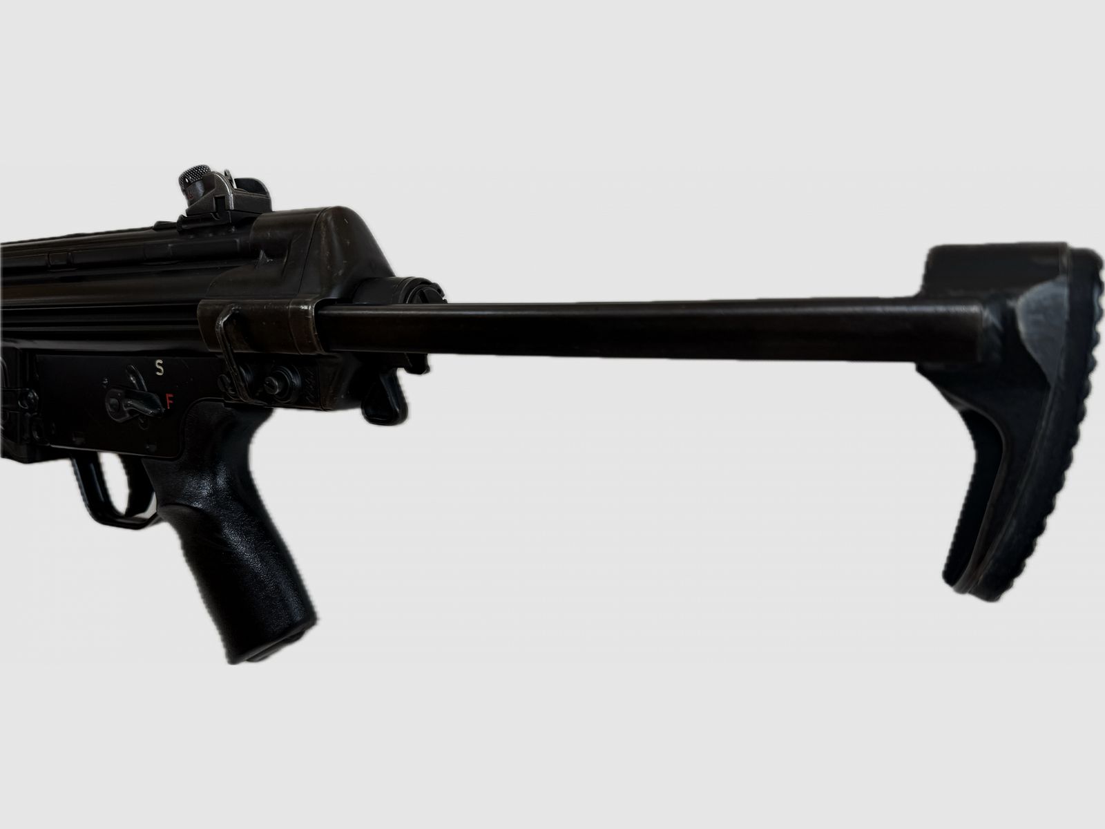 Heckler & Koch HK41 Selbstladebüchse – einschiebbare Fallschirmjäger-Schulterstütze .308 Win / 7,62×51 mm NATO