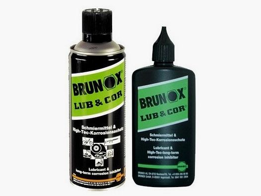 Brunox Brunox Lub&Cor Tropfflasche 100ml Reinigungszubehör für Waffen