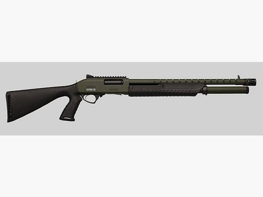 Fabarm Forend Repeating Shotgun Mod. Martial O.D. Green 12/76 LL 51cm