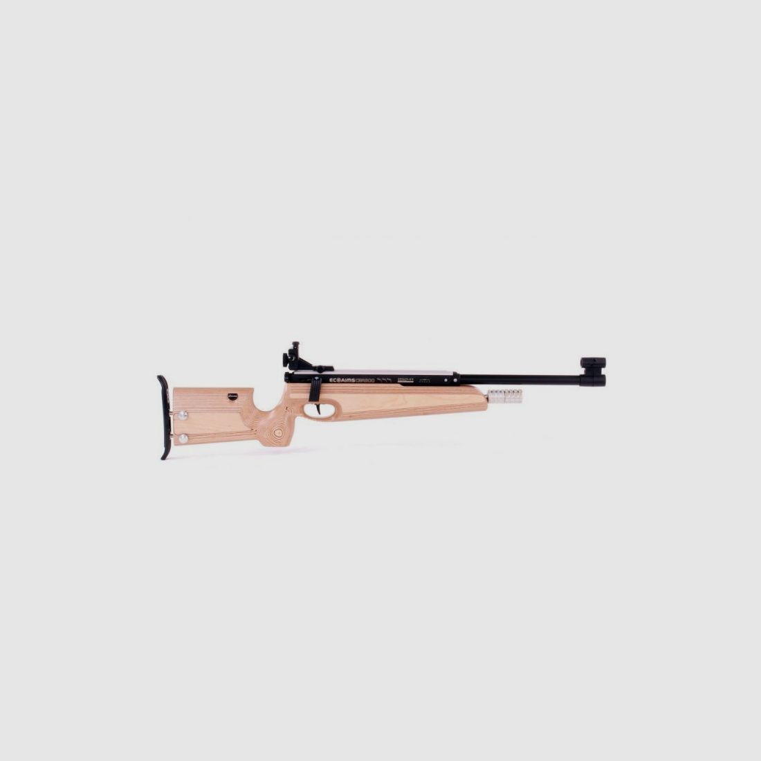 Ecoaims Biathlon Rifle Set wood with feet, image 2 of 12