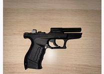 Walther P99 blank firing 9 mm P.A.K. – nickel – incl. 3 magazines