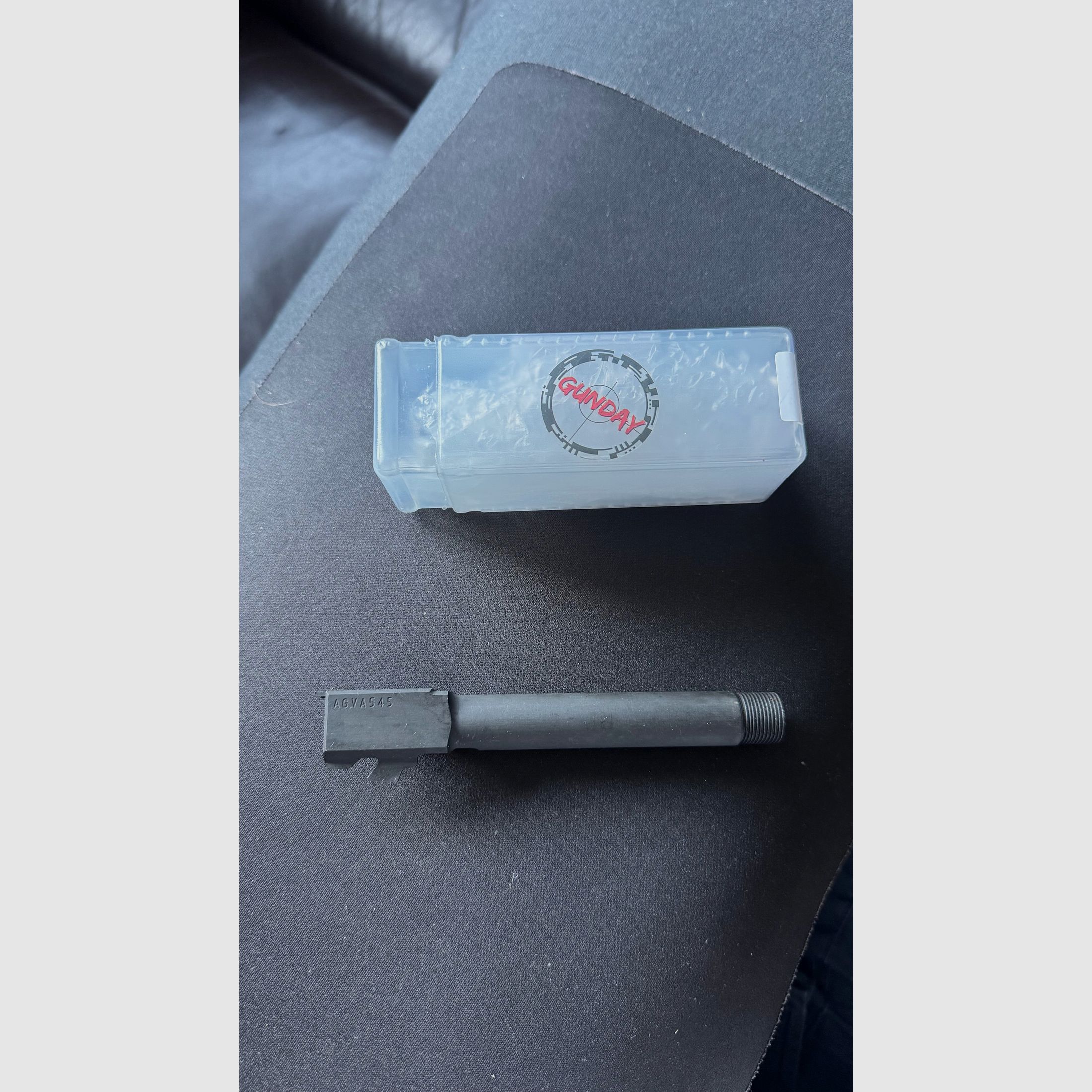 GUNDAY cañón roscado de acero para VFC Glock 17 Gen 5 14mm CCW rosca izquierda