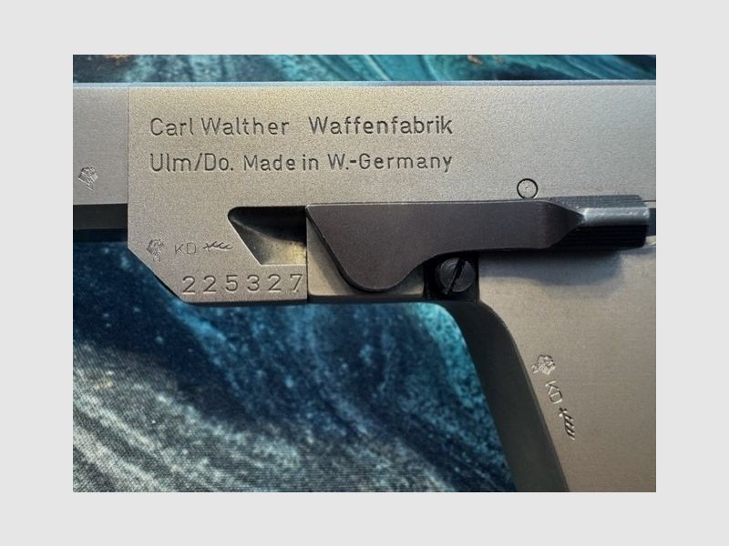 Walther GSP .22 l.r. mit Laufgewicht