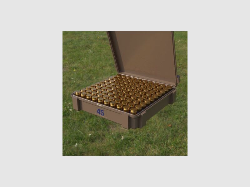 Filamelt Munitionsbox / .45 ACP / ‘Klappdeckel’ / Patronenbox, Ammo Box