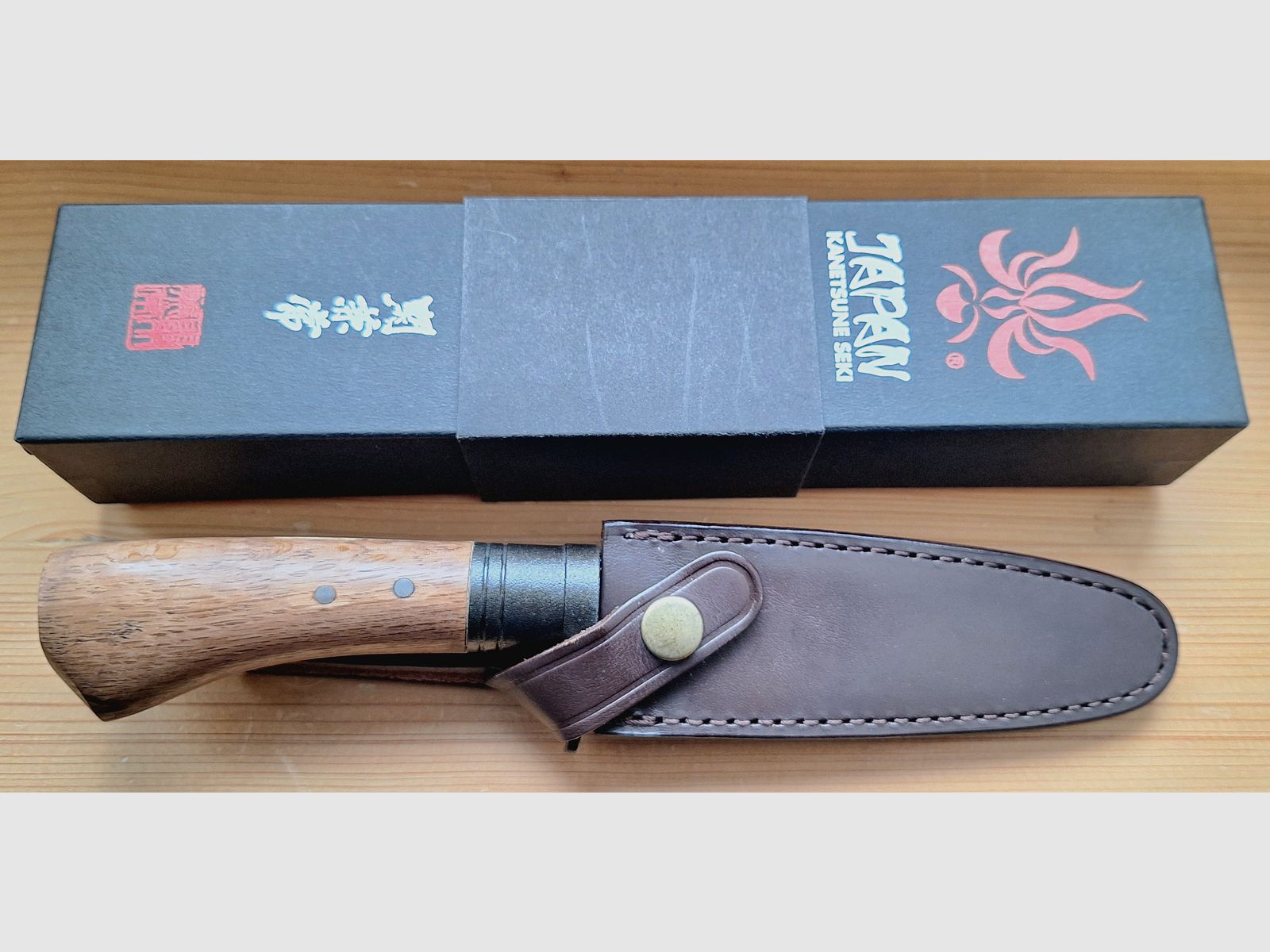 NUOVO Kanetsune Seki Sabaki 2 KB250 coltello 115mm Giappone Caccia