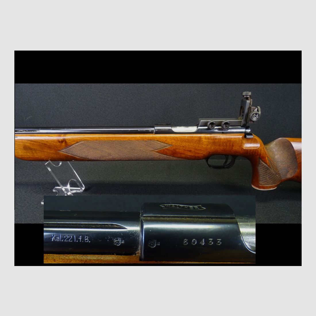 Walther (Rechtssystem mit linkem Schaft) Mod. UIT Match