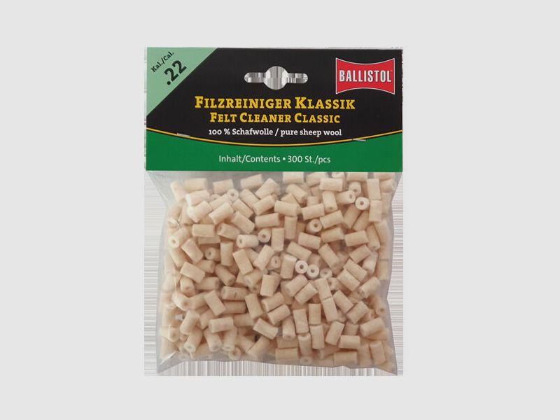 Ballistol Ballist. Filzreiniger Klassik 7,5mm, 300 St.